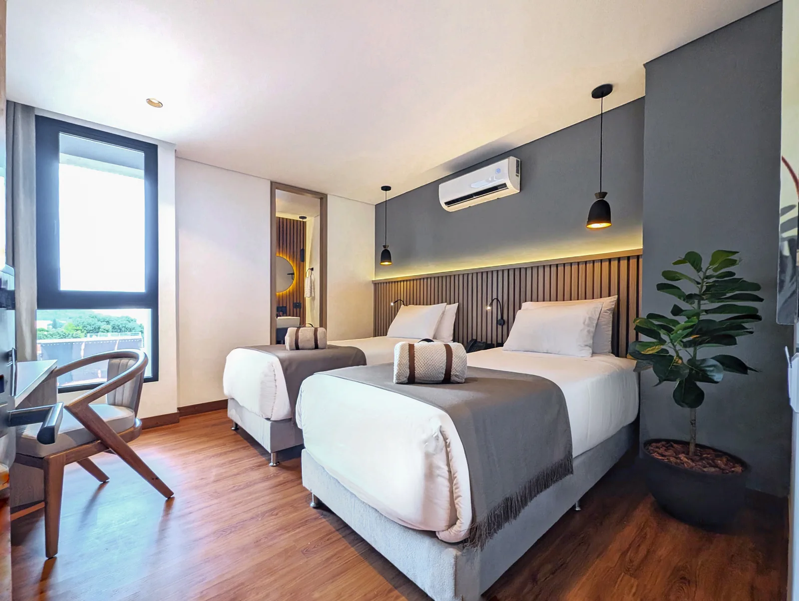 Suite Twin con dos camas en Moa Select, Belén